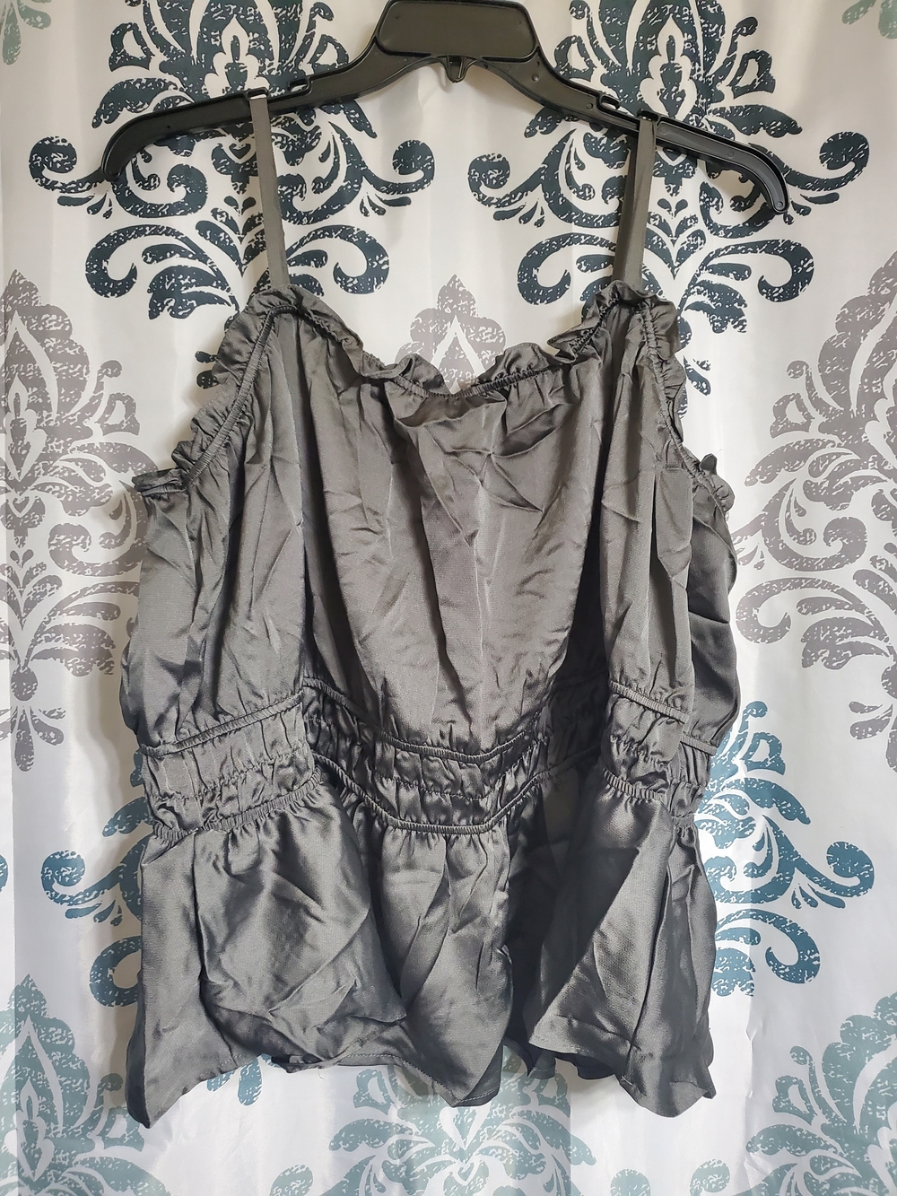 Torrid Size 4 Dark Grey Silky Tank Top